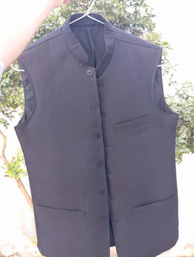 Formal Black Waistcoat