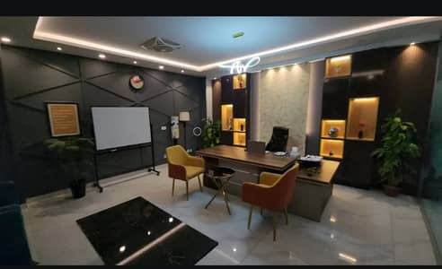 Premium & Fully Furnished 4500 Sq. Ft. Ground Floor Office in Johar Town Phase 2 (50 to 60 Seats)