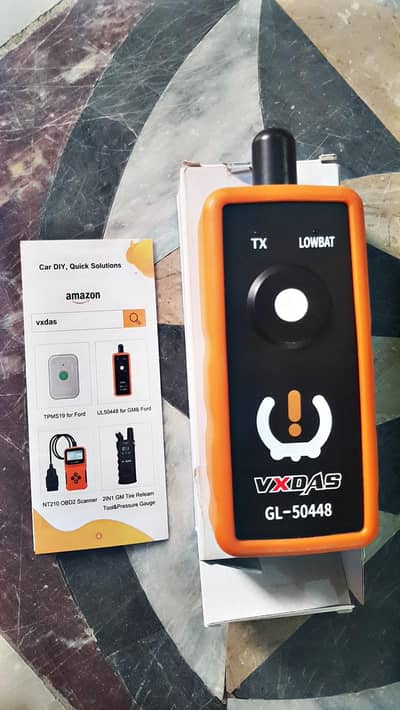 VXDAS GL-50448 TPMS Reset Tool | Tire Pressure Sensor Reset Tool | New