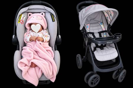 infant car seat with stoller