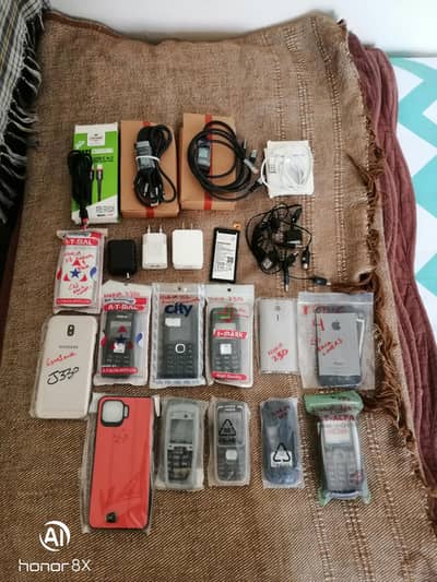 Nokia Old Mobiles Brand new covers and housing plus  new data cables