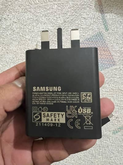Samsung 45W Official Genuine Charger With 5A Type-C Cable