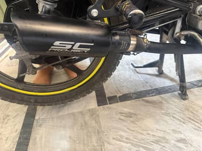 sc project cut exhaust with bend pipe