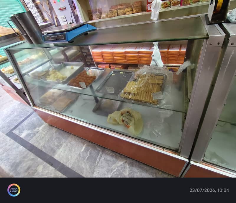 Sweets shop showcase 1