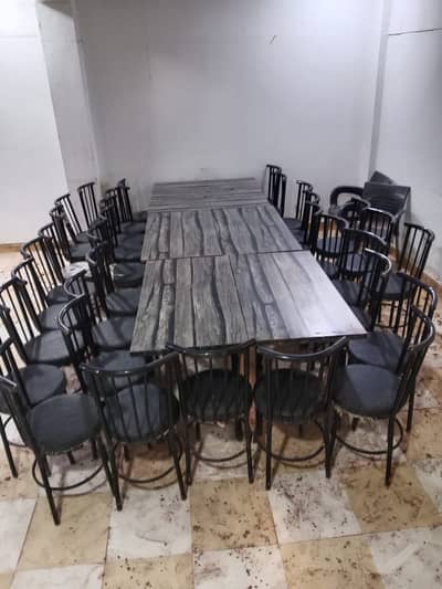 Dining tables and chairs