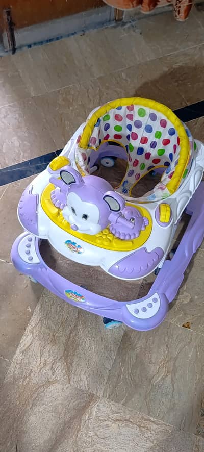 Baby Walker bilkul new Urgent Sale