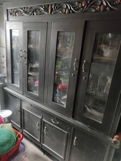 wooden  cabinets