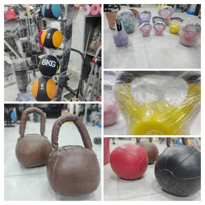 kettle bell kettlebells medicine ball multi gym dumbbell bench press