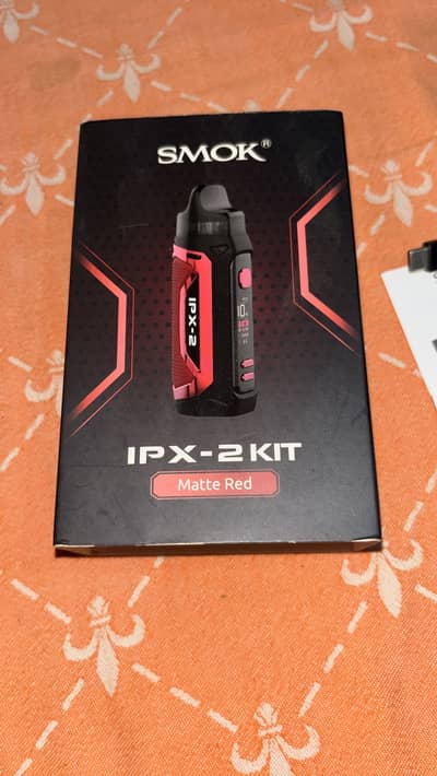 SMOK IPX—2 KIT Mate Red 10/10 Condition — Box + charger