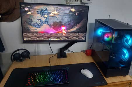 rx 6700xt 12gb + r5 5600 1440P GAMING PC