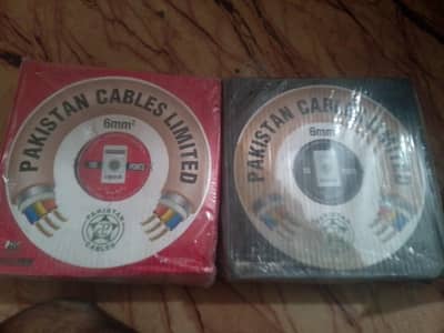 Pakistan Cabel 6Mm New Box pack Rs. 28000/ 03112399750