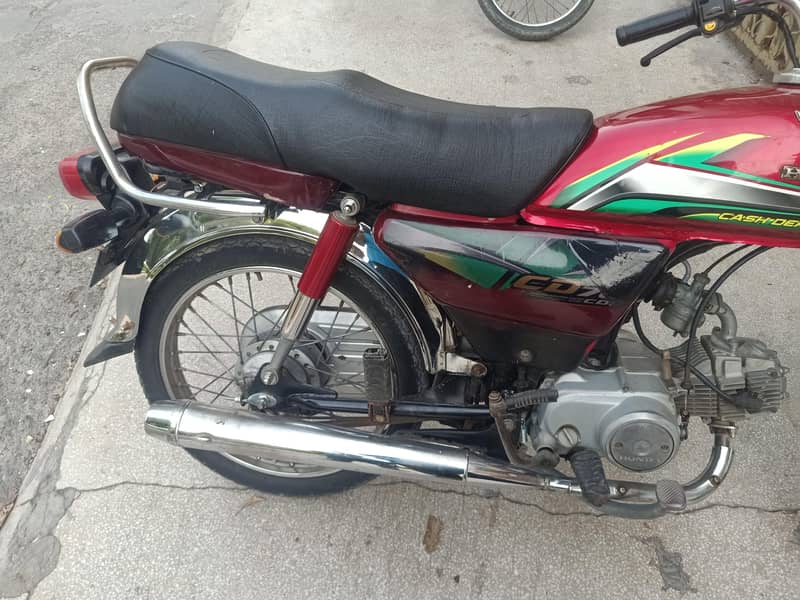 honda CD 70 Model 2022 New Condition Home use 1