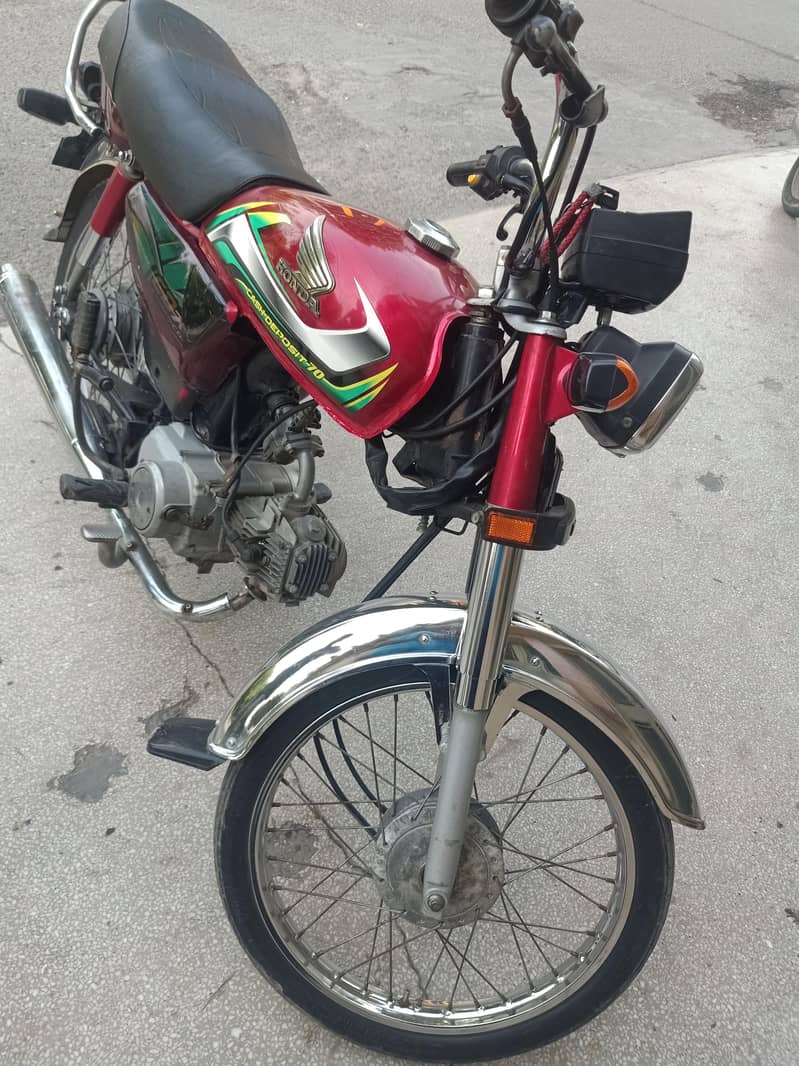 honda CD 70 Model 2022 New Condition Home use 2