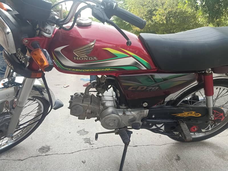 honda CD 70 Model 2022 New Condition Home use 4