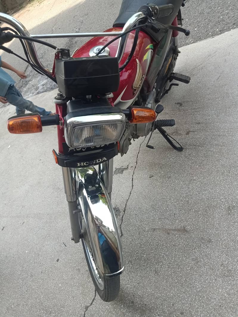 honda CD 70 Model 2022 New Condition Home use 5