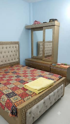 ​Complete Bedroom Set (Double Bed + Dressing + 2 Side Tables)