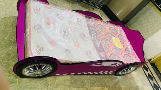 Car bed with mattress 6 to 7 month use