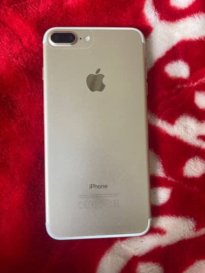 I phone 7 plus PTA Approved 256GB urgent sale