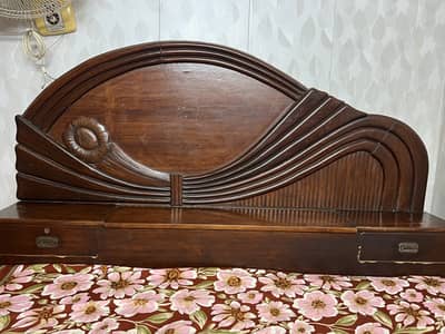 Used Double Bed for sale with matrs