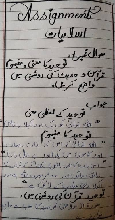 AIOU spring Assignment