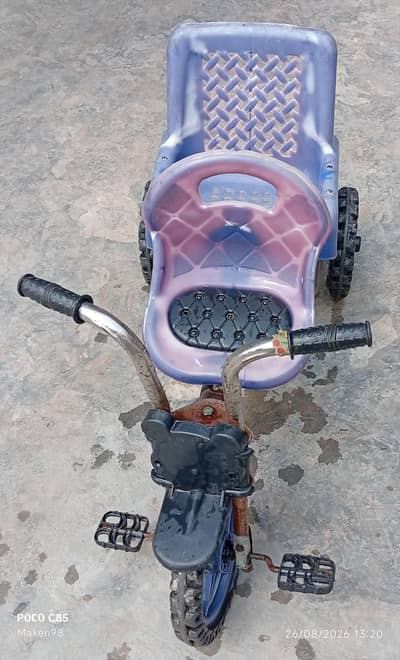 2 seat kids cycling