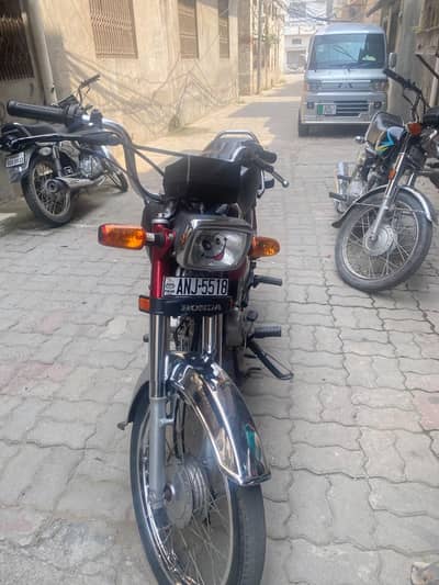 Honda CD 70cc 2021/2022 in lush condition totally genuine