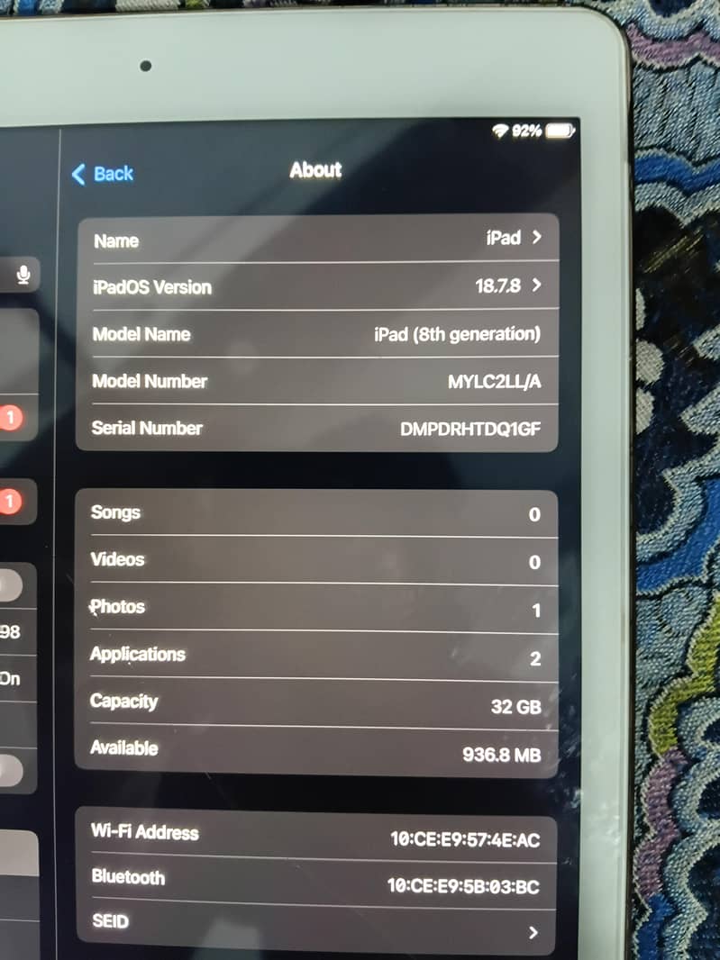 ipad 8th generation 2