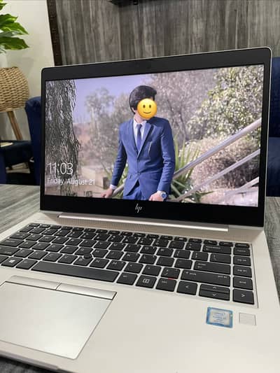 Hp Elite Book Core i5 , 8th Generation  8/ 256