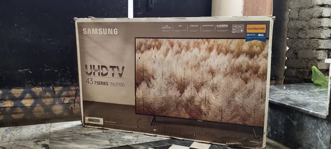 Samsung Smart UHD 4K LED TV 43 Inches – NU7100