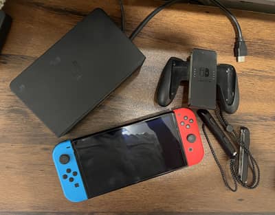 Nintendo Switch OLED All Original Accessories