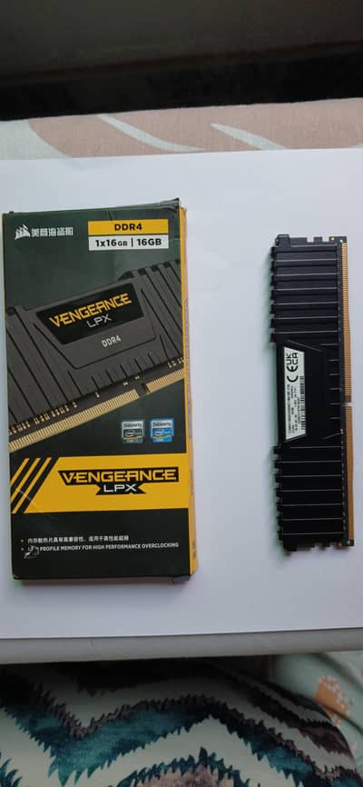 Corsair 16GB DDR4 RAM 3200Mhz Memory Module for Gaming Pc Computer