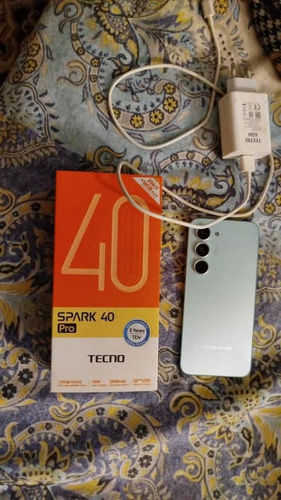 Tecno spark 40 pro brand new condition 16/256gb read add then respond