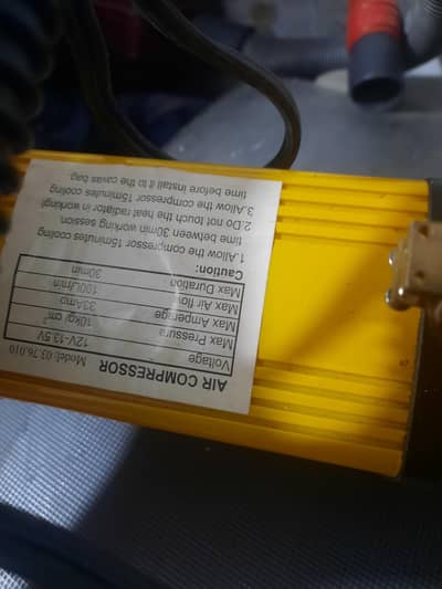 compressor car tire prasure pump