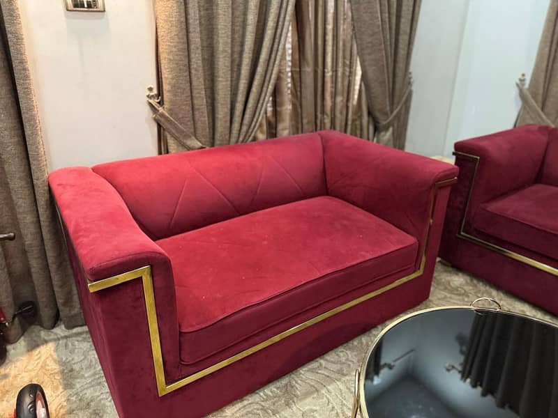 sofa set with table 2