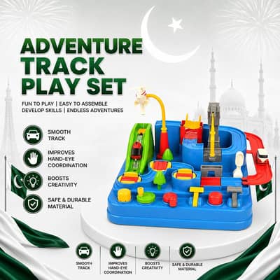 Adventure Track Play Set for Kids