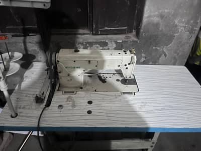 singer mechine with servo motor complete
