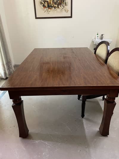 Original solid shishum wood dining table