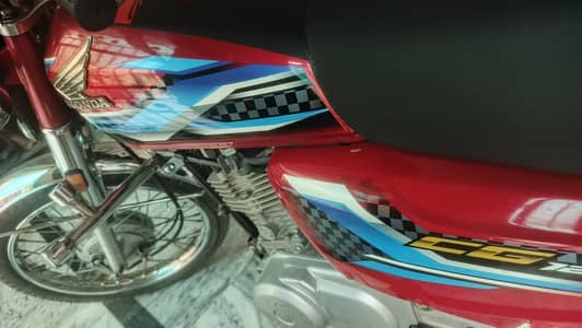 Honda 125 total genuine final price