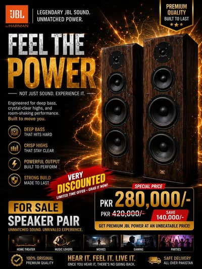 JBL HiFi Towers