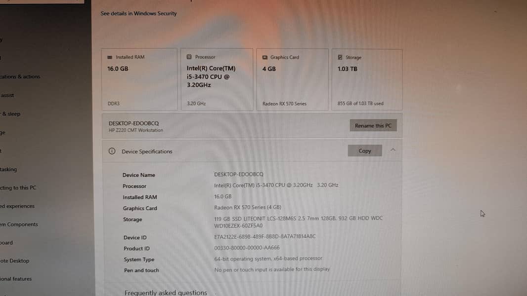 Hpz220 workstations 3