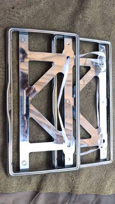 OEM Honda number plate frame