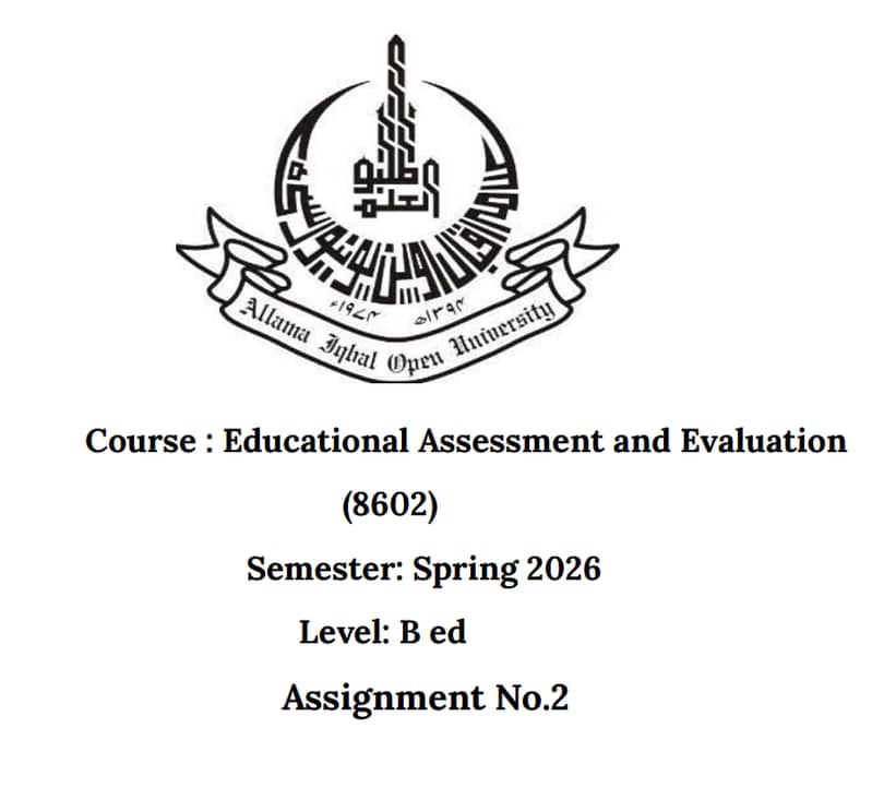 AIOU Assignment writting 0
