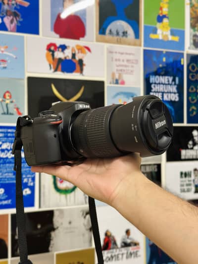 Nikon D5100 with 18-105MM Lens