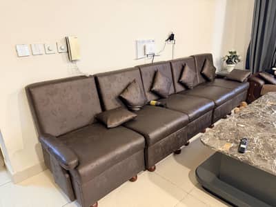 URGENT SALE: 7 Seater Sofa Set | Good Condition | Best Price Multan