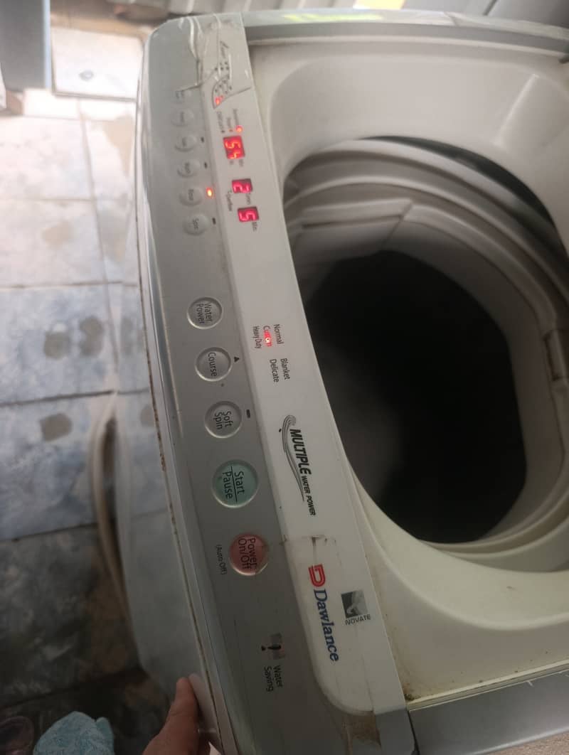 Fully automatic dawlance washing machine 3