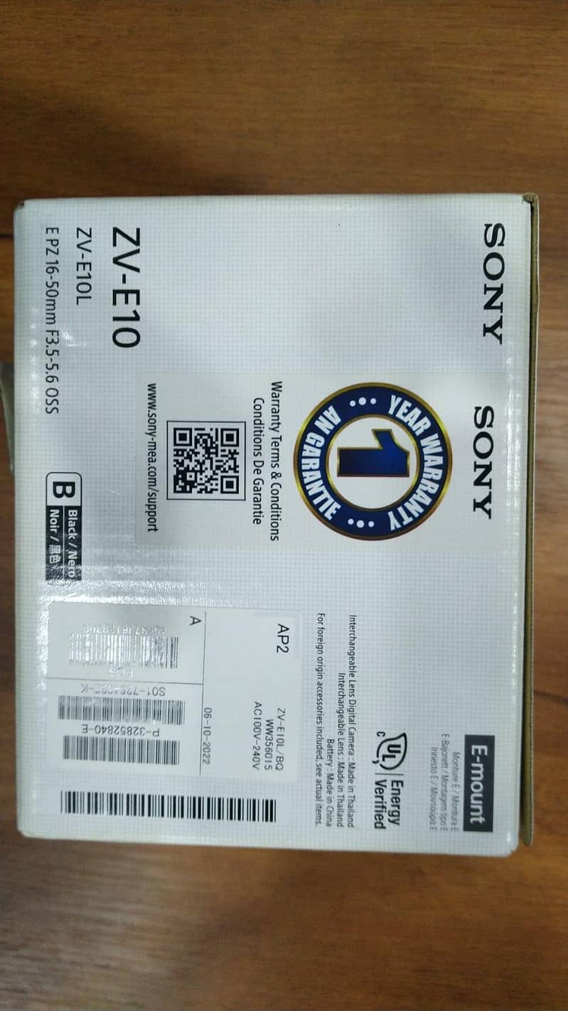 Sony camera  ZV E10 8