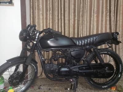 CD 100 PRIDOR CAFE RACER BUILD ENGINE