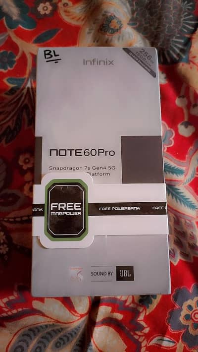 Infinix Note 60 Pro Deep Blue colour