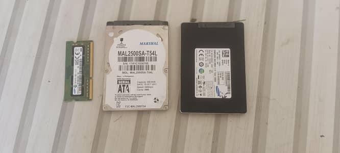 SAMSUNG SSD & HARD & RAM