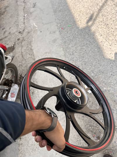 Honda 125 new alloy rim